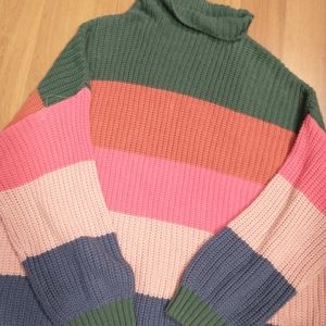 American Eagle Striped Sweater